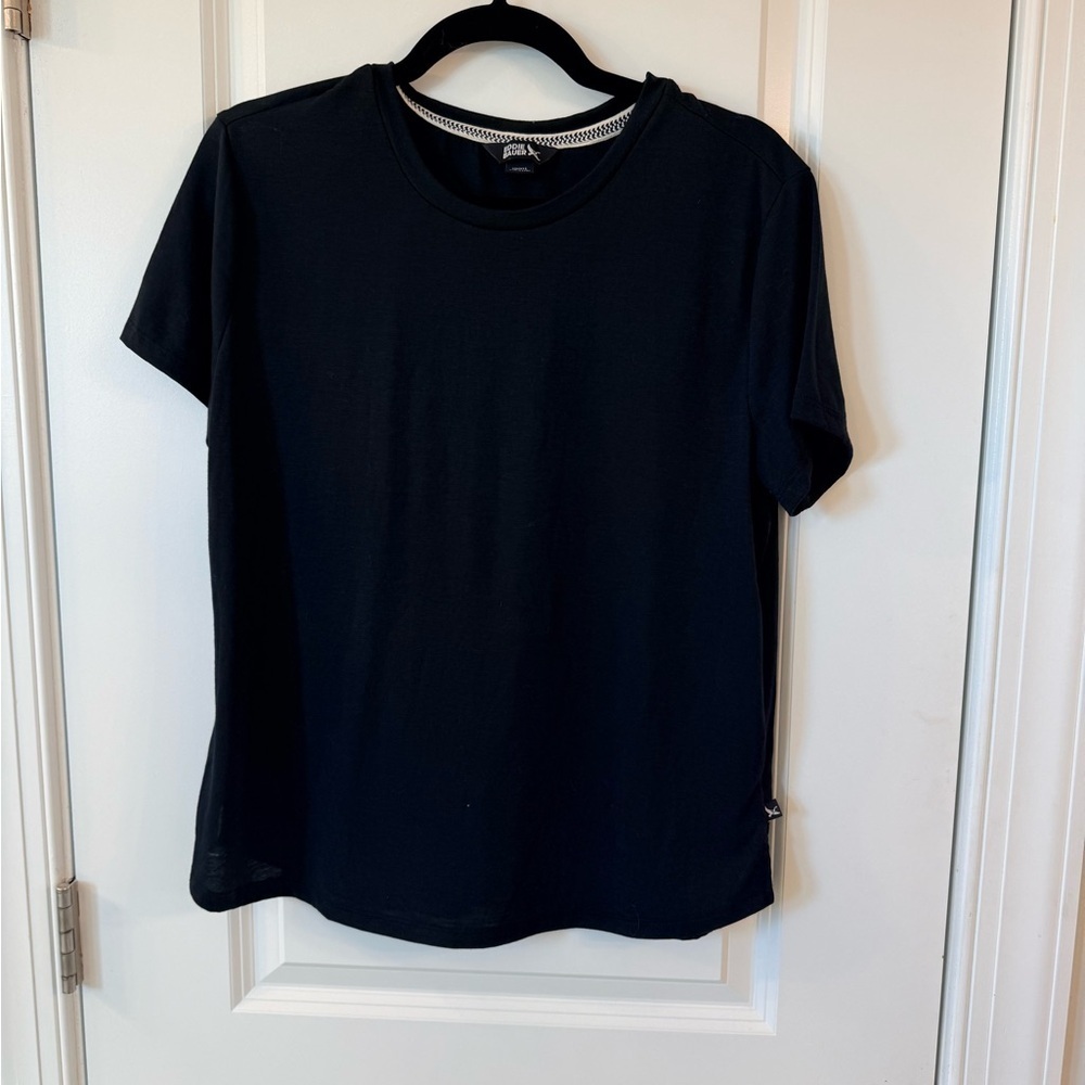 Eddie Bauer Black Crew Neck Tee - Picture 2 of 8